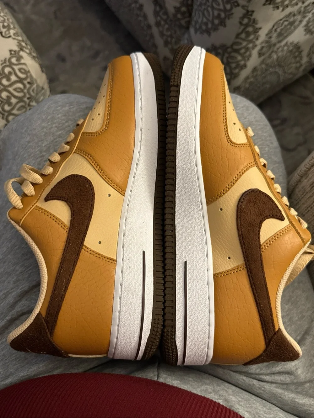 Nike Air Force 1 Low ‘07 Next Nature Flax Cacao Wow Size 8.5 M/10W. Brand New